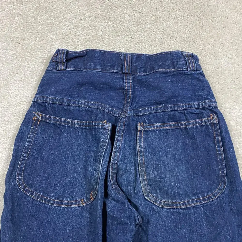 Vintage 50s Range Roper Jeans Mens Blue Denim Workwear Wide Leg High Rise